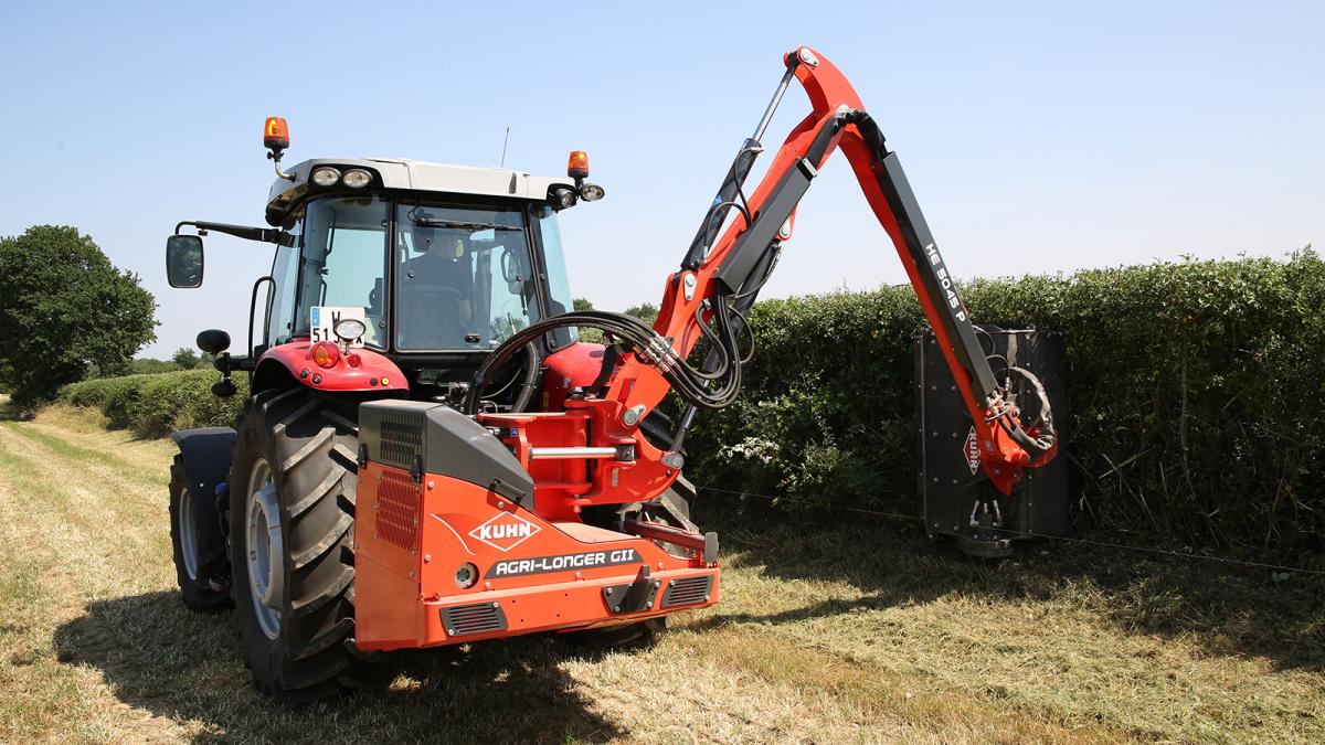 KUHN AGRI-LONGER GII con sicurezza idraulica - immagine 2