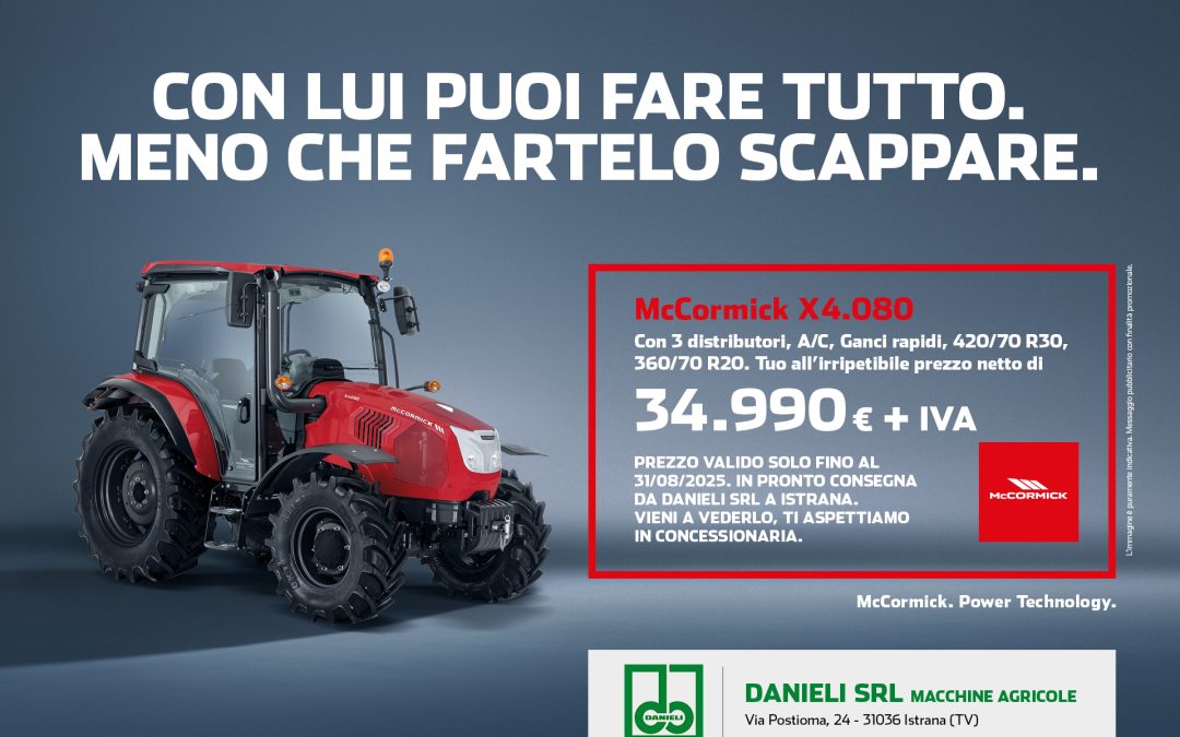 X4.080 CON LUI PUOI FARE TUTTO . MENO CHE FARTELO SCAPPARE