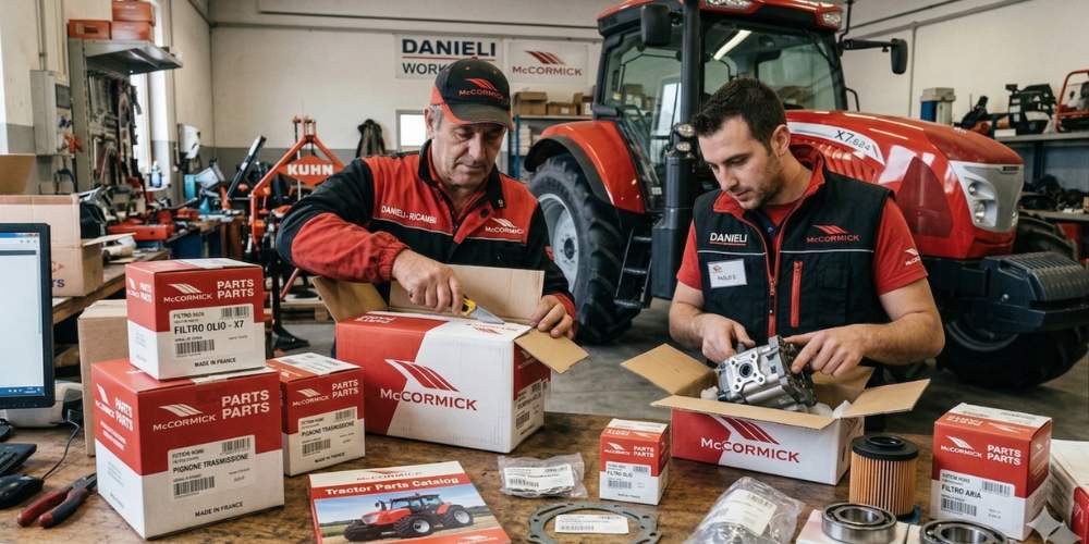 Ricambi per macchine agricole kuhn